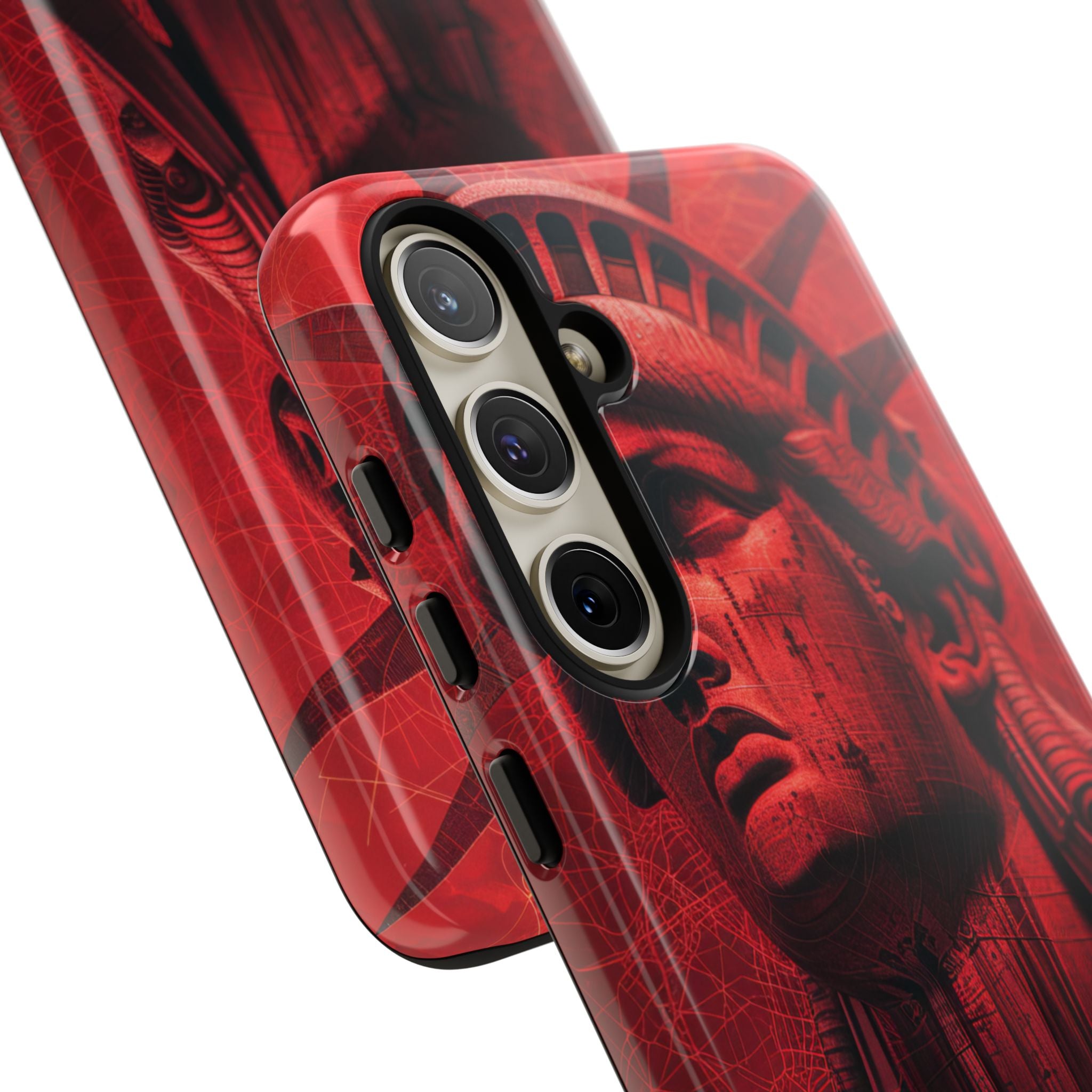 Zen Red Liberty Vision Samsung S24 - Tough Phone Case