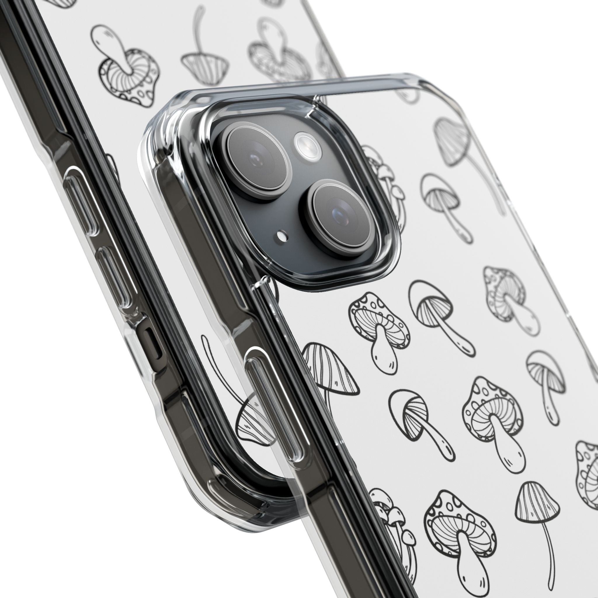 Mushroom Line Play iPhone Case - Impact