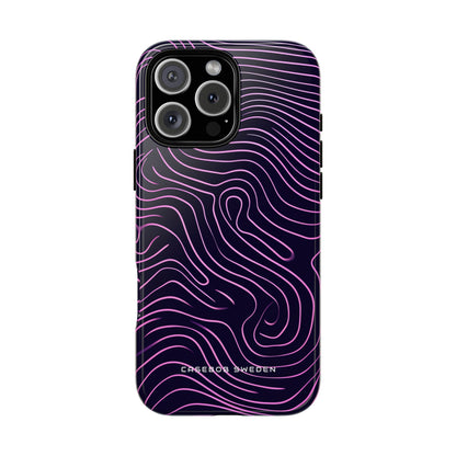 Contour Waveflow iPhone 16 - Tough Phone Case