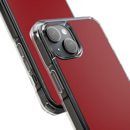 Ruby Red - Clear Impact iPhone 15 Phone Case