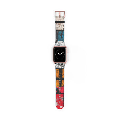 White Orb Graffiti - Watch Band