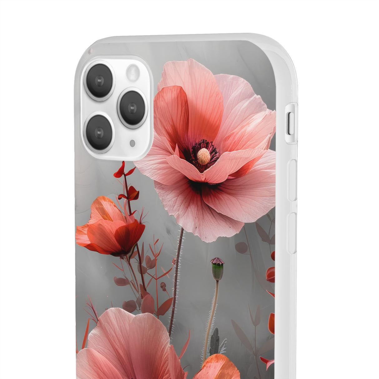 Coral Elegance | Flexible Phone Case for iPhone