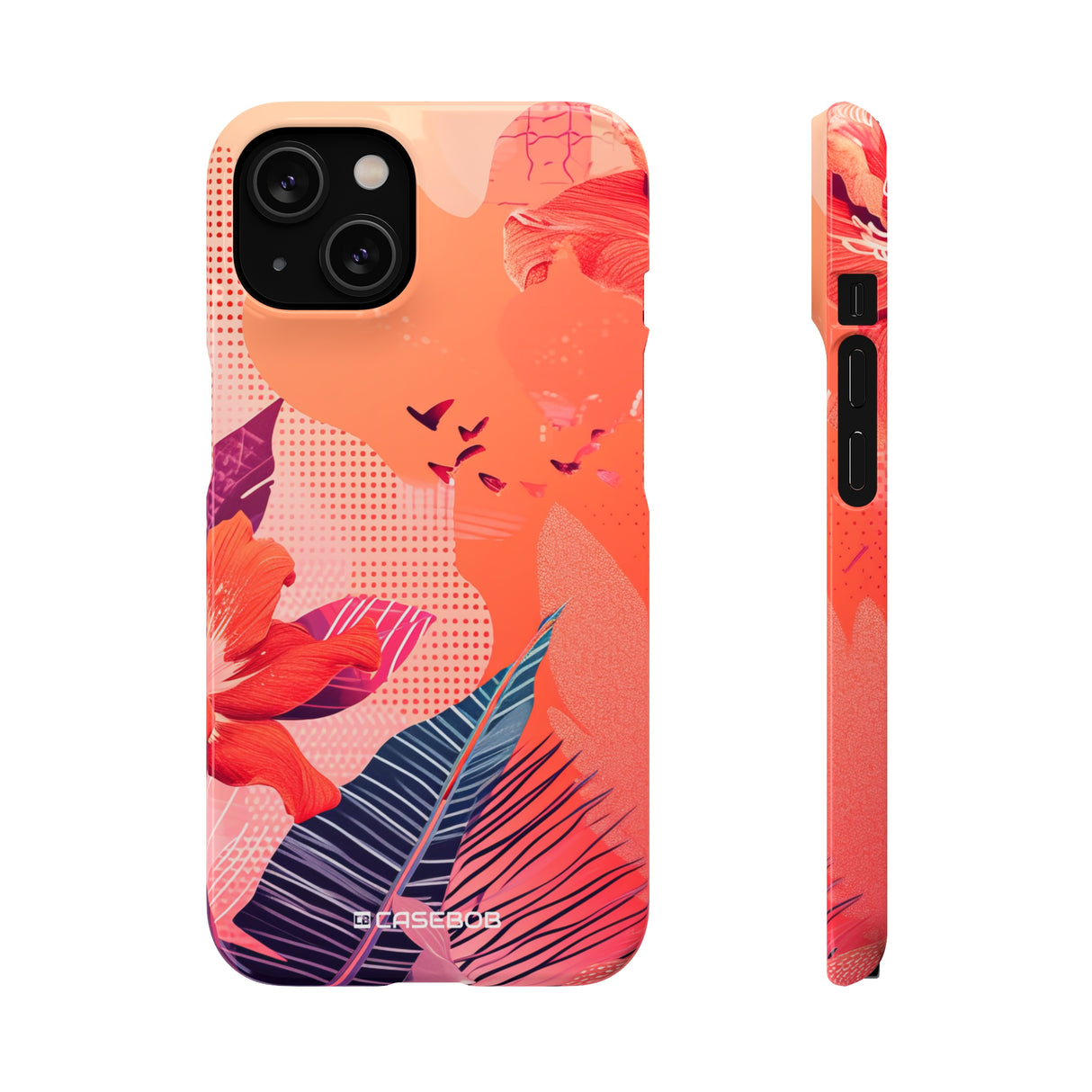 Living Coral Design | Handyhülle für iPhone (Slim Case)