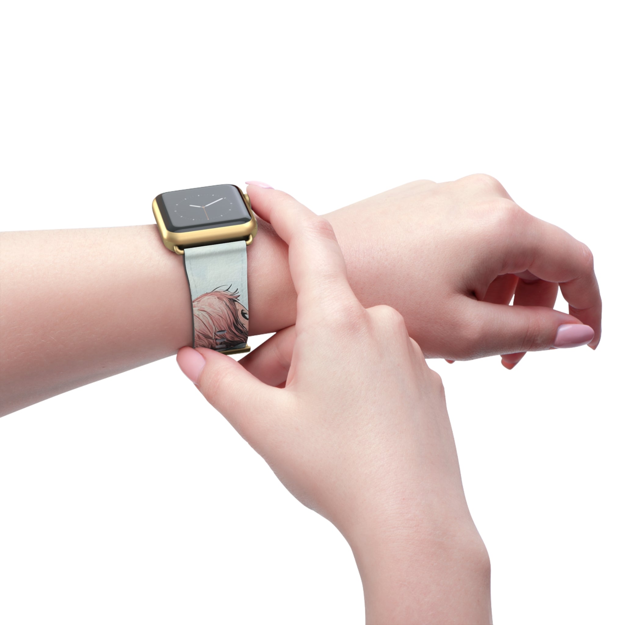 Heart Balloon Whimsy - Watch Band