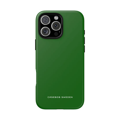 Dark Green iPhone 16 - Tough Phone Case