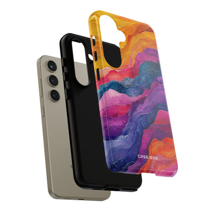 Vibrant Flow Samsung S24 Case - Tough