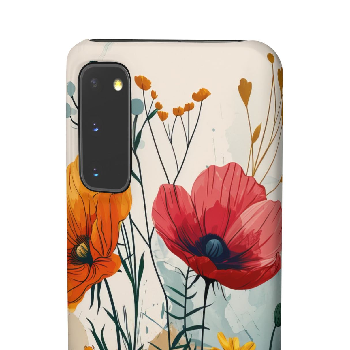 Blooming Whimsy | Schlanke Handyhülle für Samsung