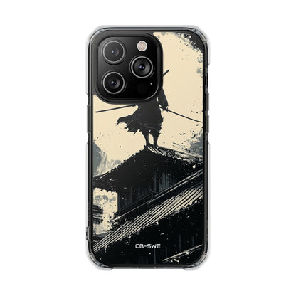 Moonlit Warrior Stands iPhone Case - Impact