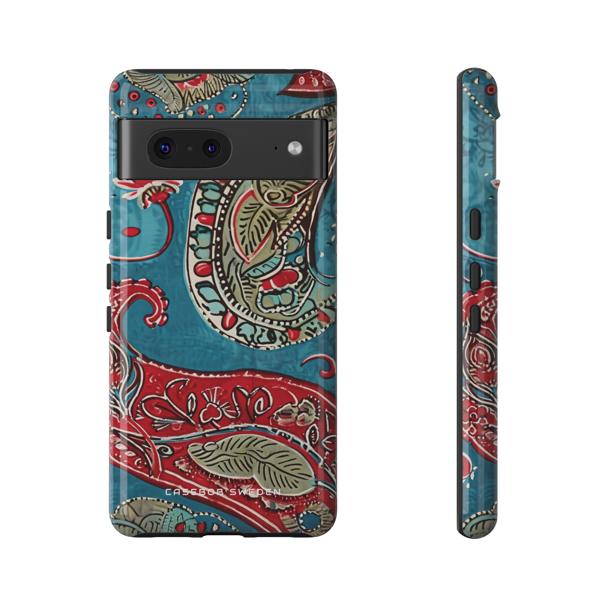 Vintage Paisley Elegance Google Pixel 7 - Tough Phone Case