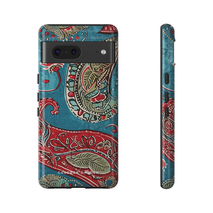 Vintage Paisley Elegance Google Pixel 7 - Tough Phone Case