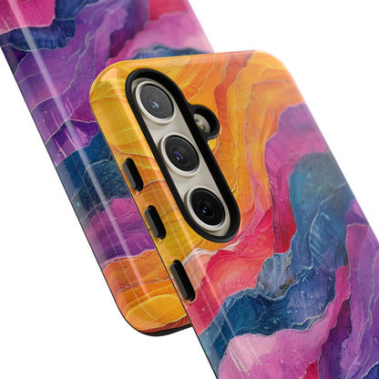 Pastel Wave Serenity - Protective Phone Case