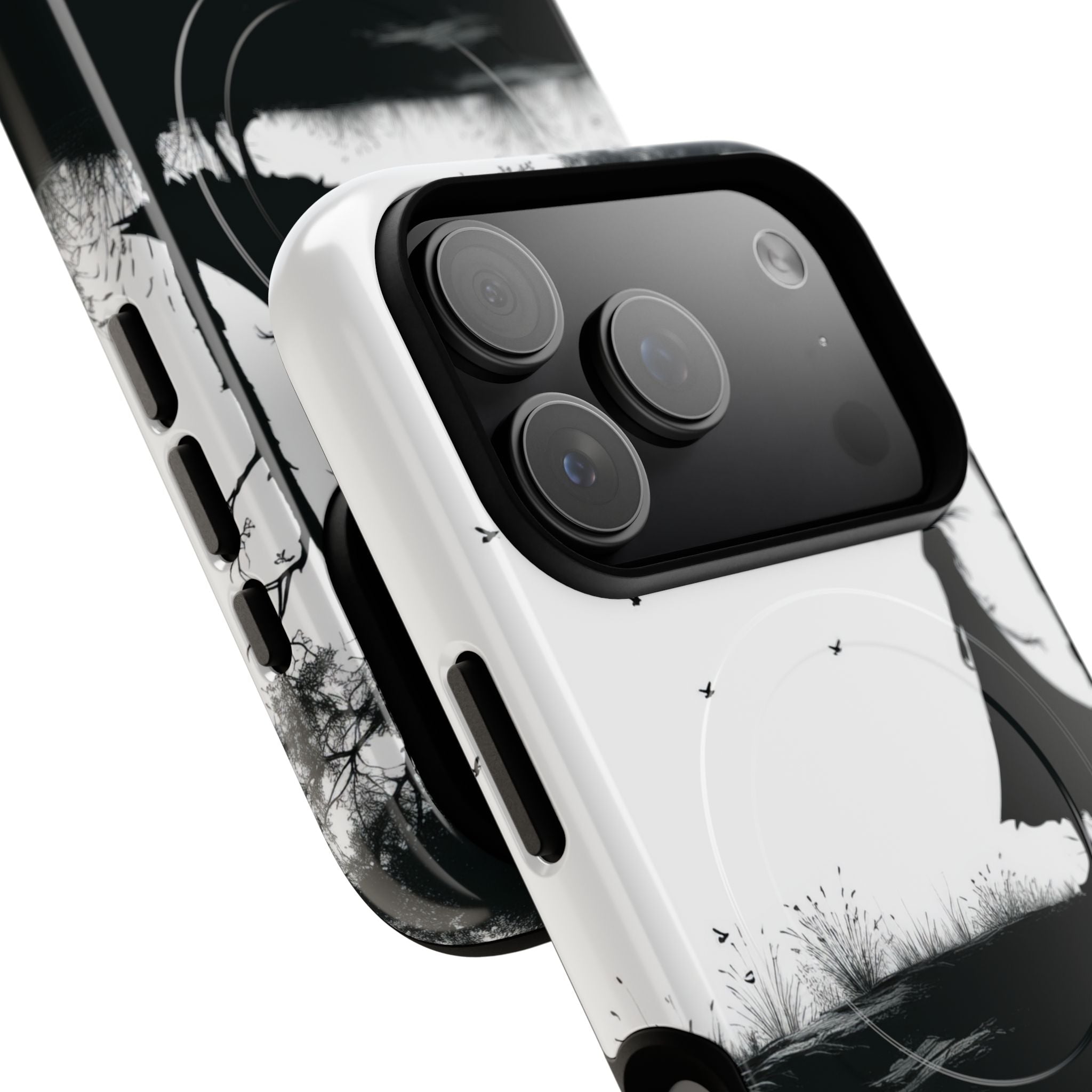 Cliffside Silhouette iPhone 17 Pro Case - Tough+