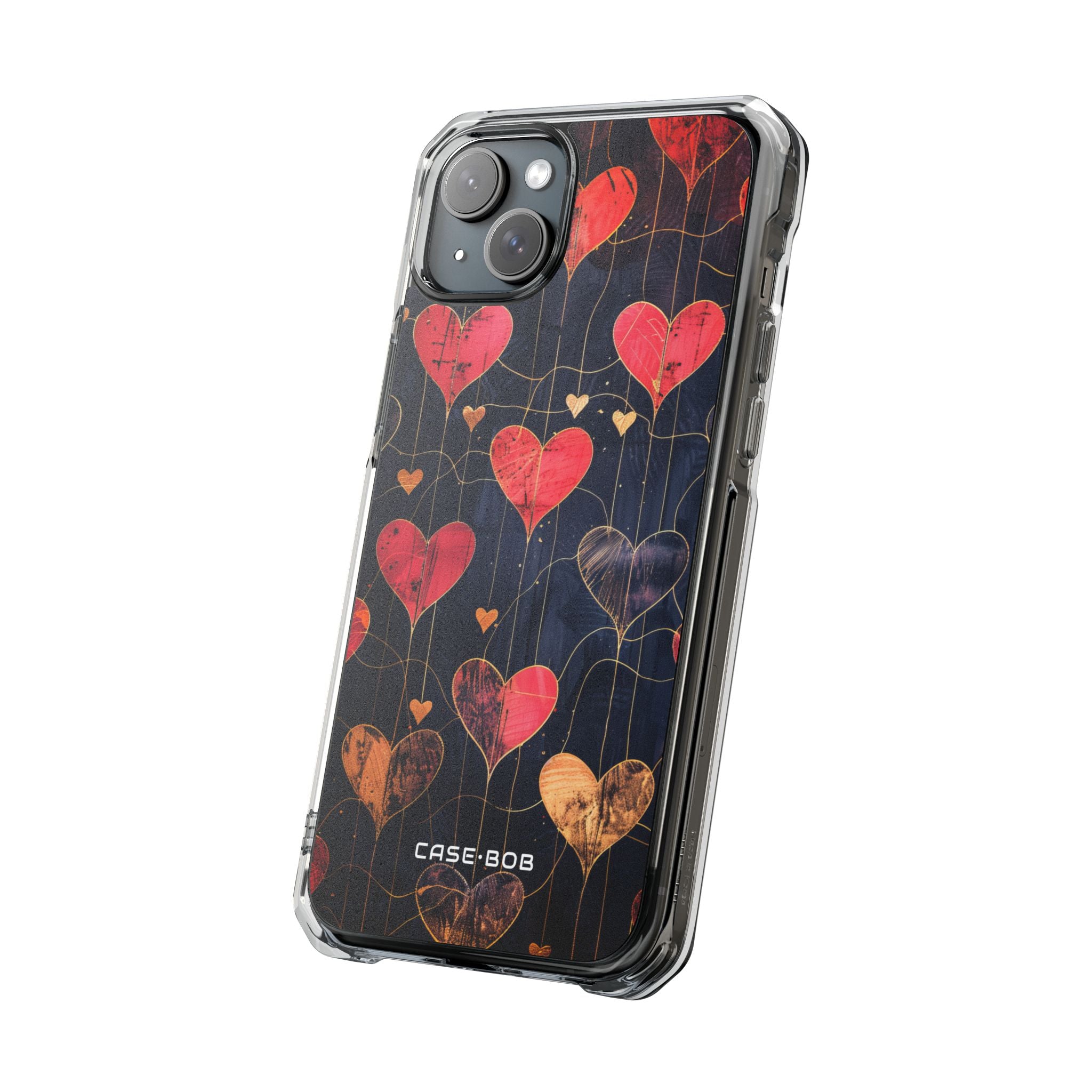 Golden Hearts Network iPhone 15 Plus Case - Impact