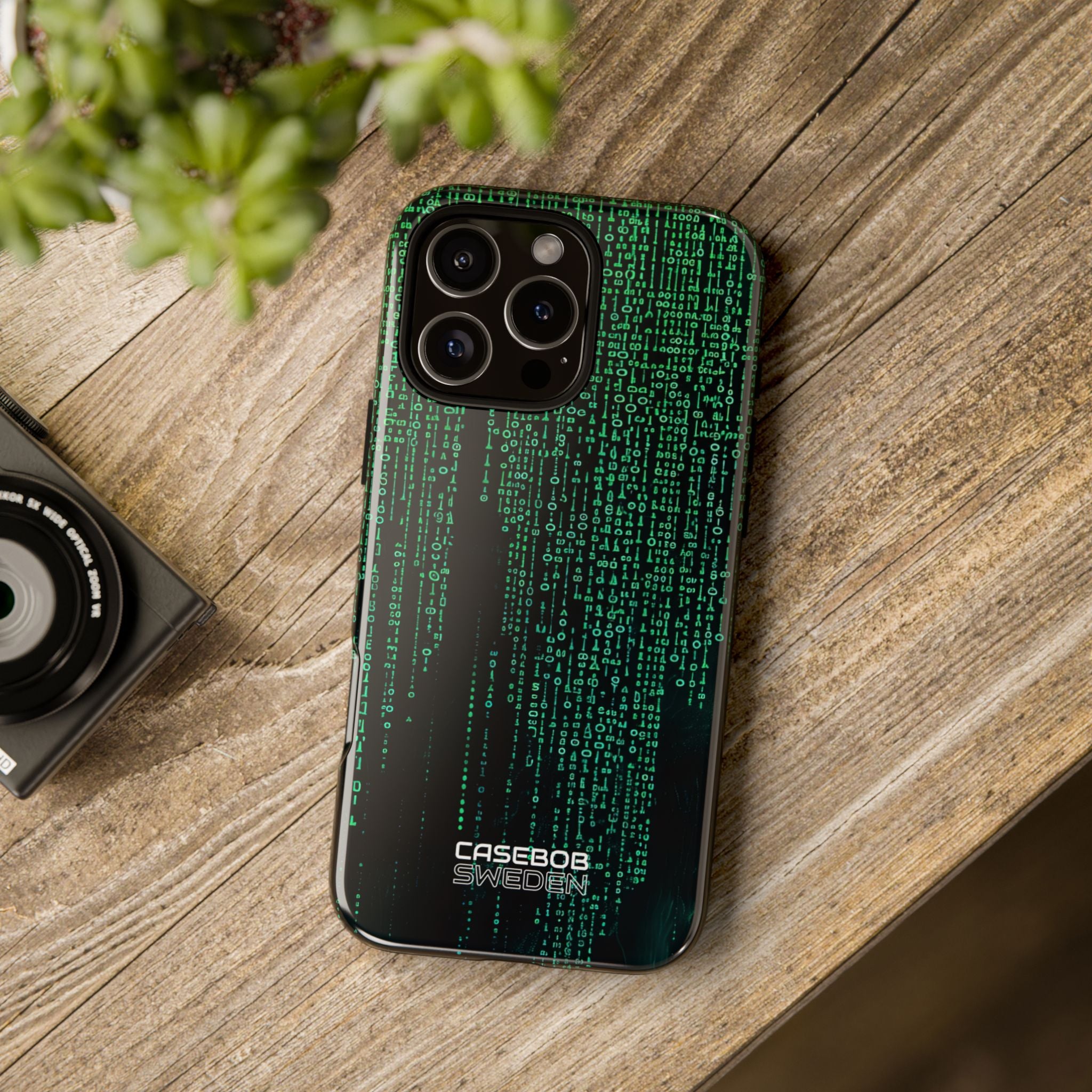 Neon Data Stream iPhone 16 - Tough
