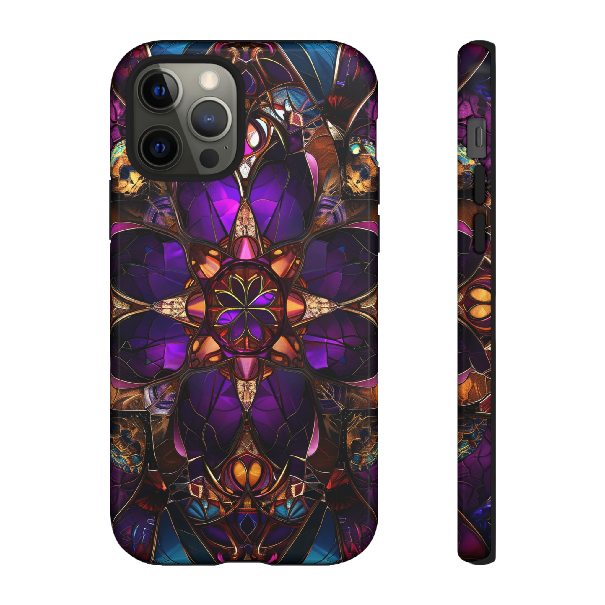 Stained Glass Gothic - Protective Phone Case