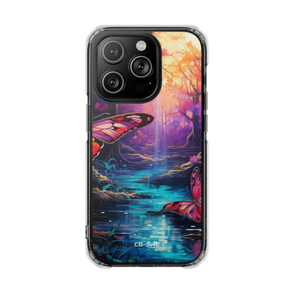 Enchanted Butterfly Forest iPhone Case - Impact