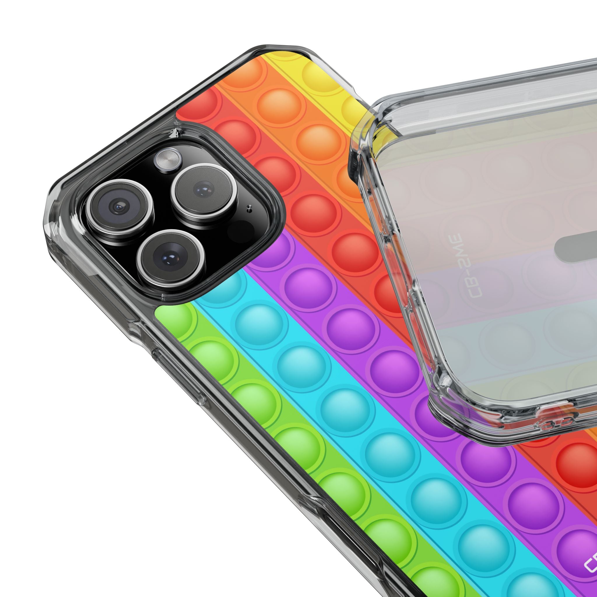 Playful Pop-It Spectrum iPhone Case - Impact
