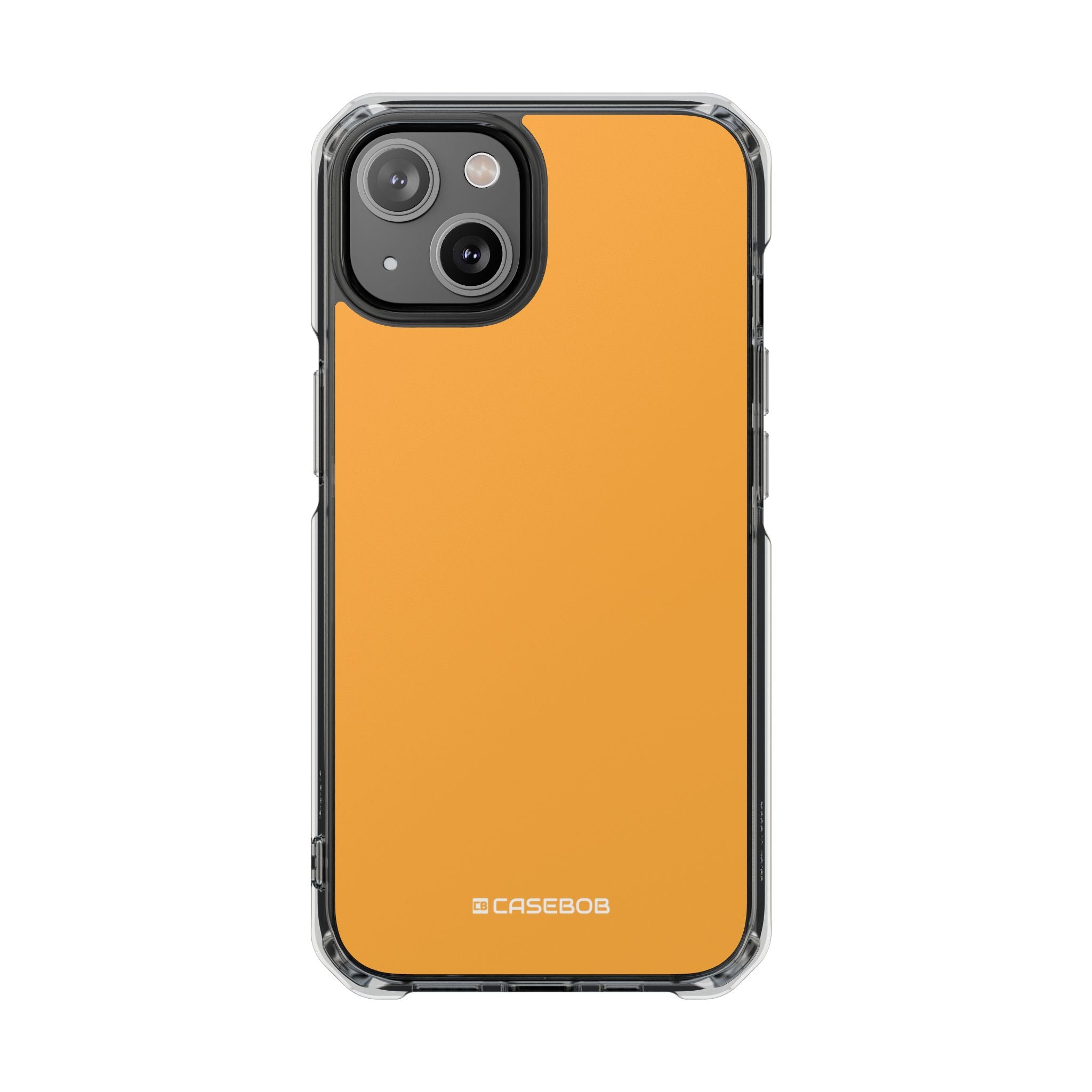 Yellow Orange - Clear Impact Case for iPhone