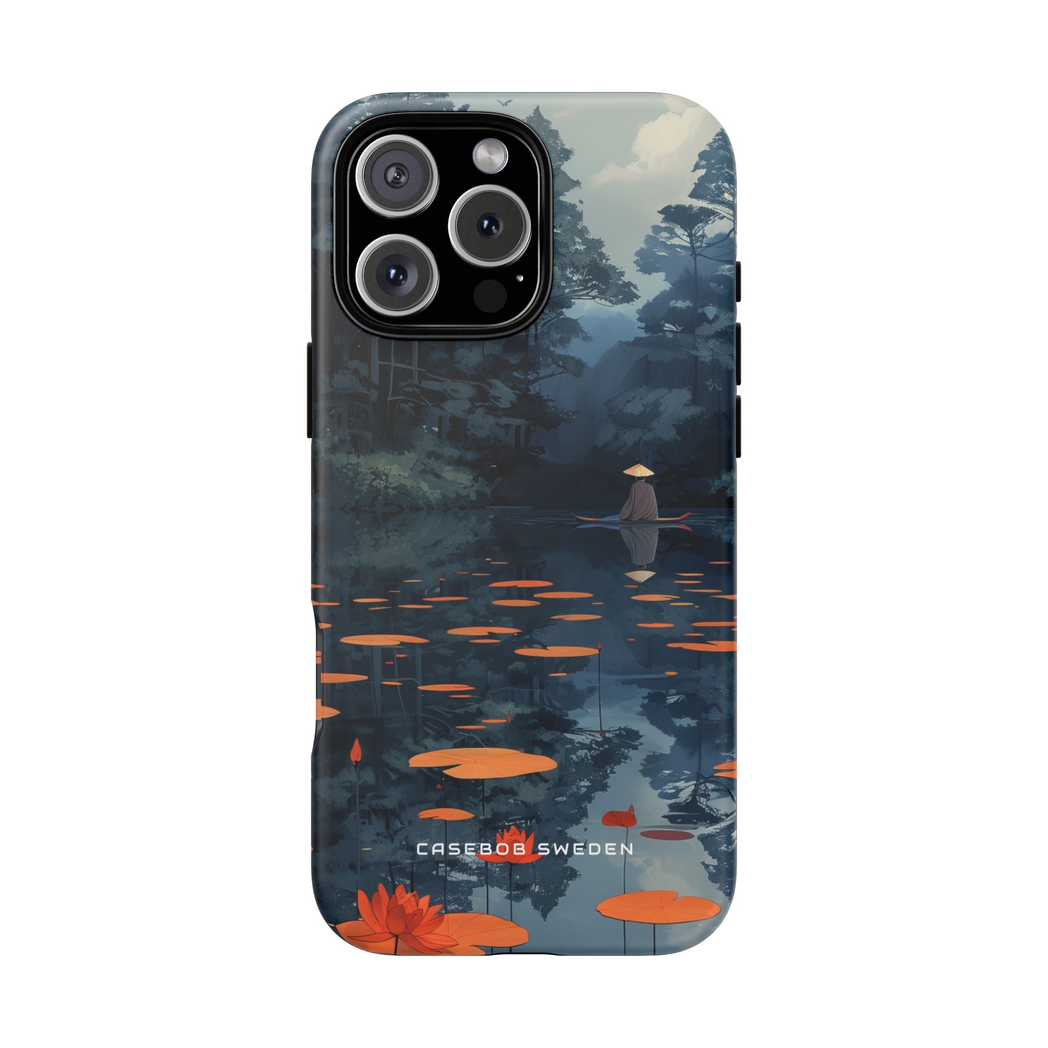 Tranquil Lotus Reflections iPhone 16 - Tough Phone Case