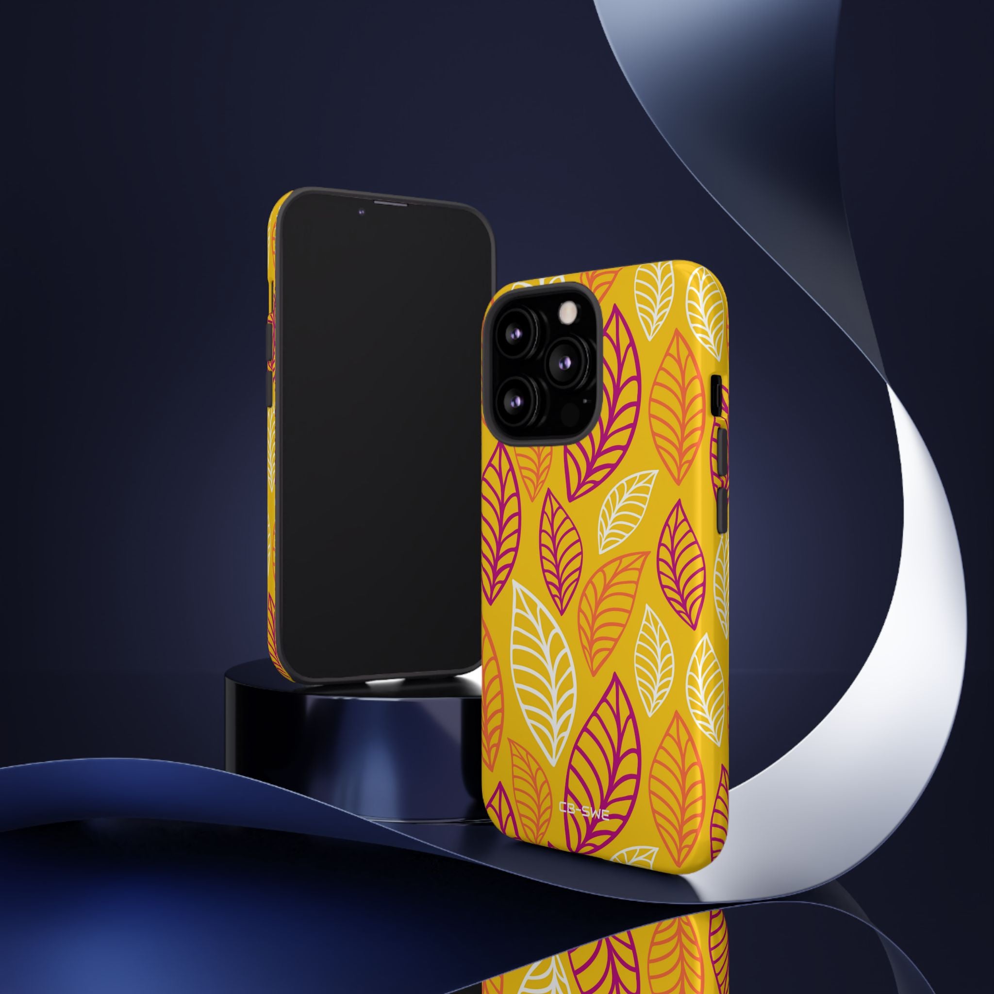 Vibrant Leaf Symphony - iPhone Case