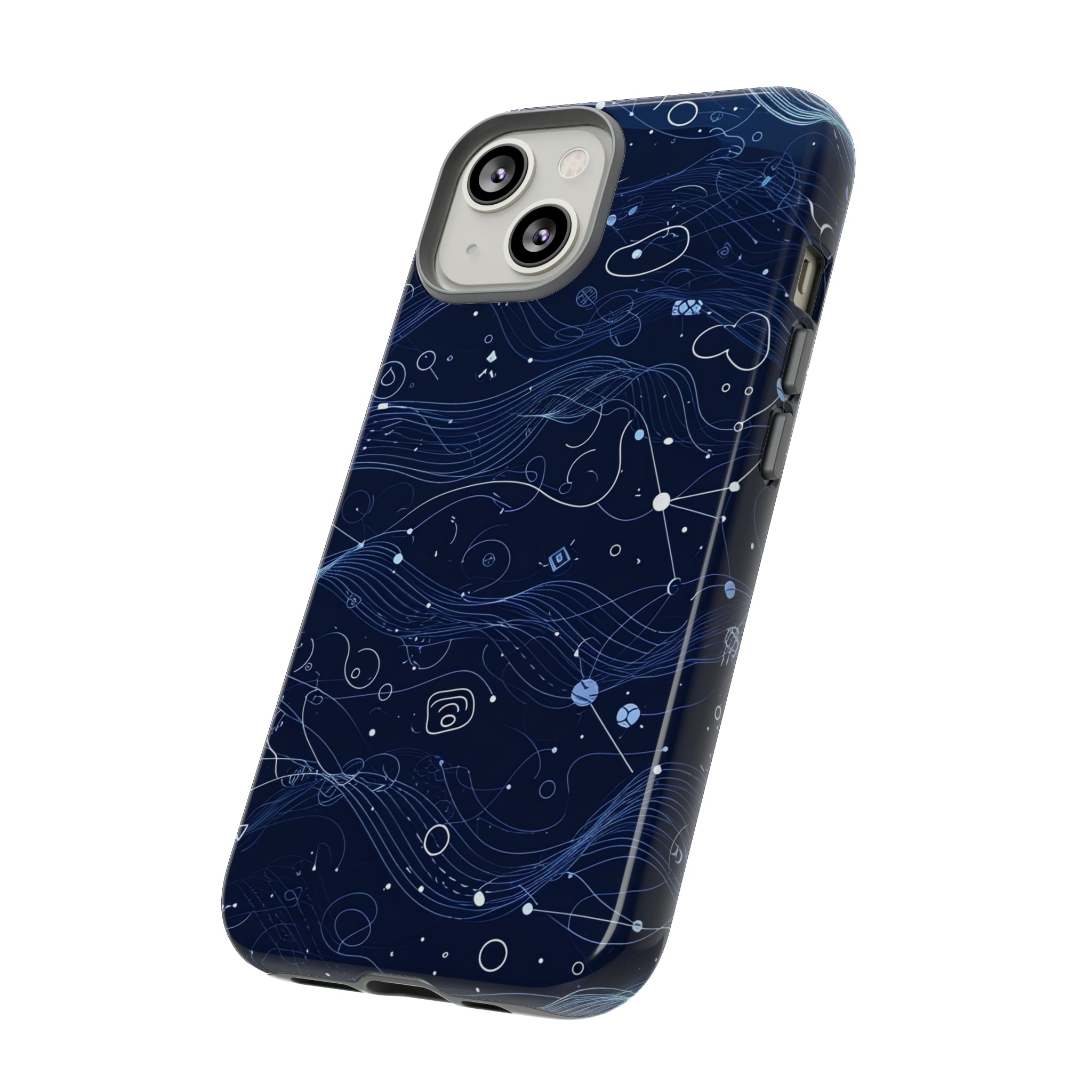 Network Fusion: Connectivity Gradient - Protective Phone Case