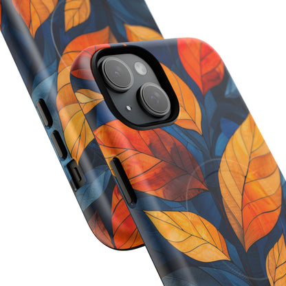 Stained Glass Blossoms iPhone 15 | Tough+ Phone Case