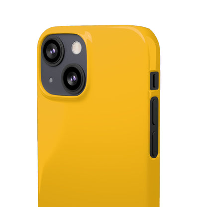 Amber Yellow - Slim iPhone 13 Phone Case