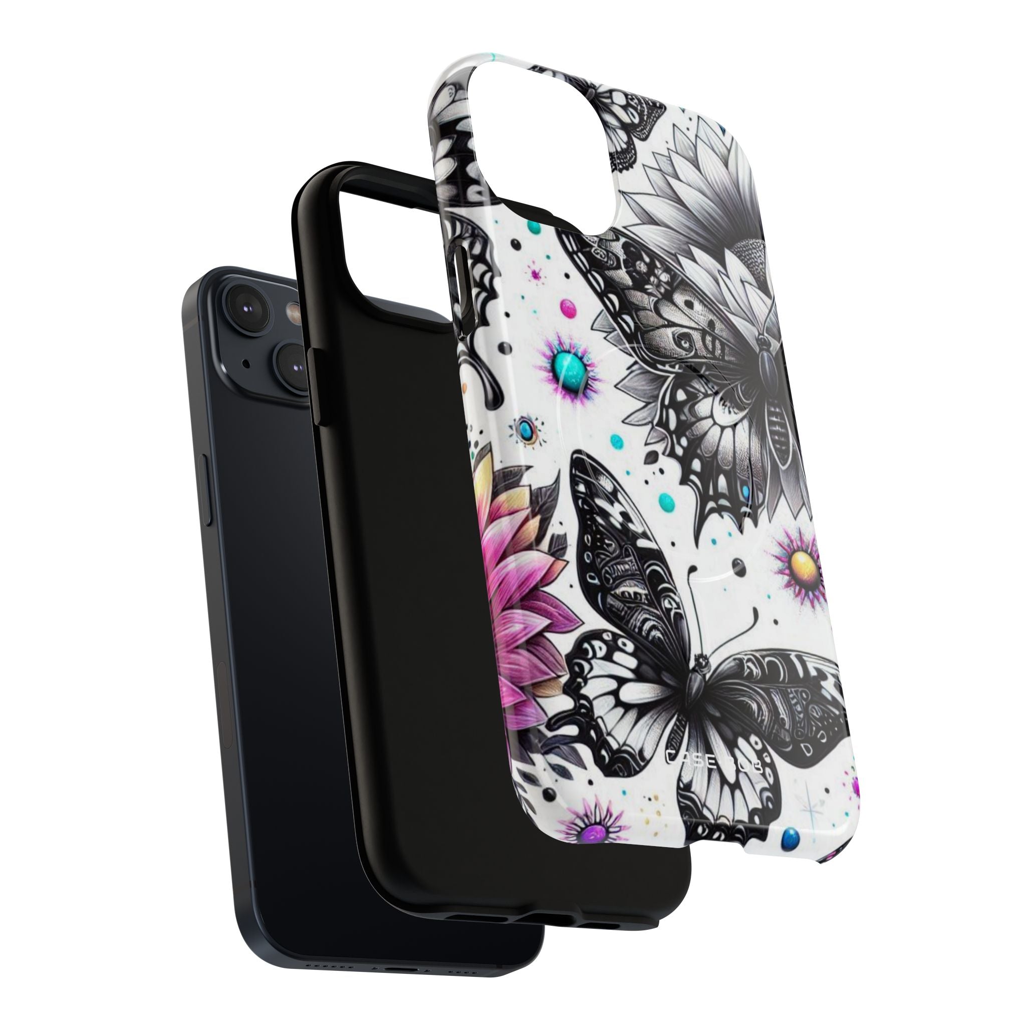 Butterfly Bloom iPhone 14 Plus Case - Tough+