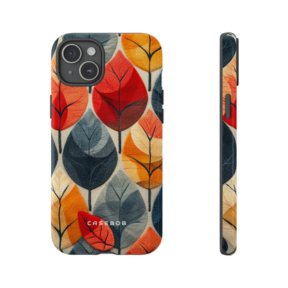 Scandinavian Leafy Serenity - Protective Phone Case