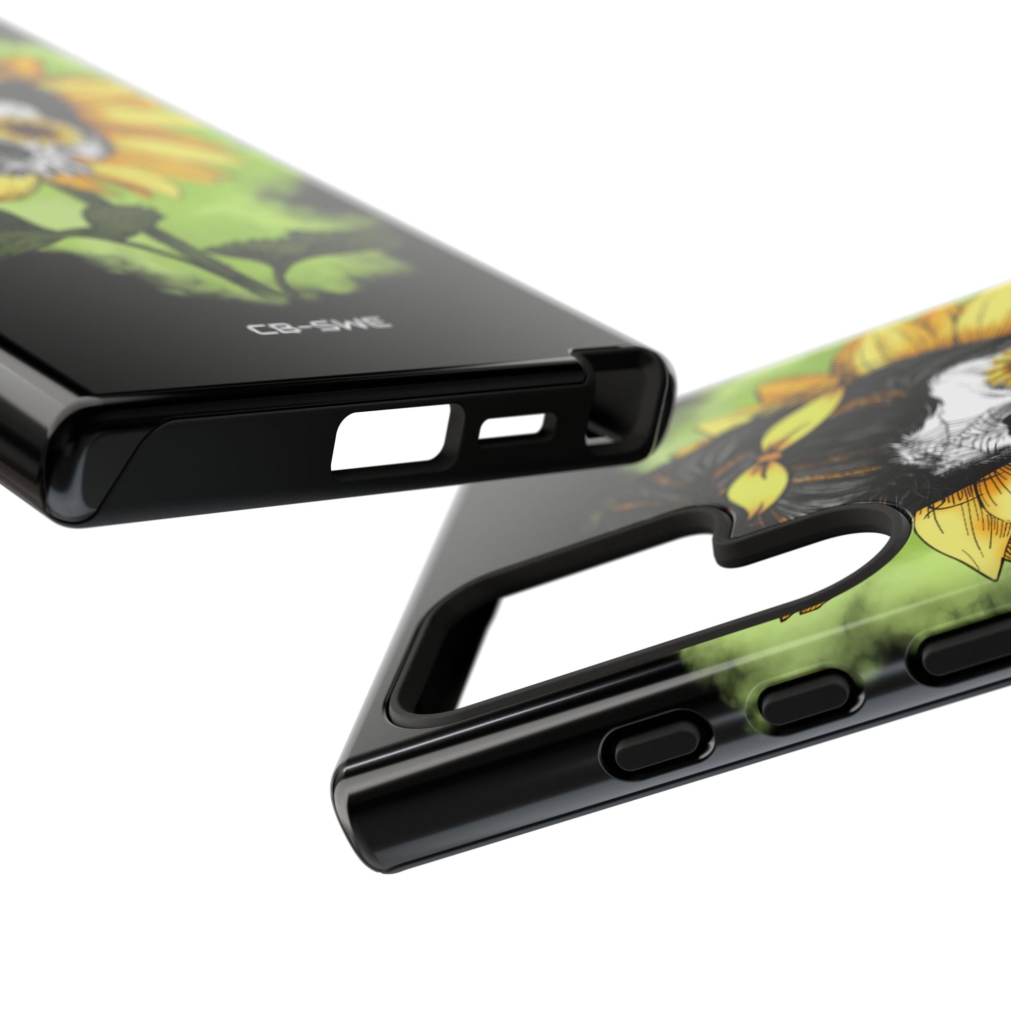 Sunflower Skull Fusion - Samsung Case
