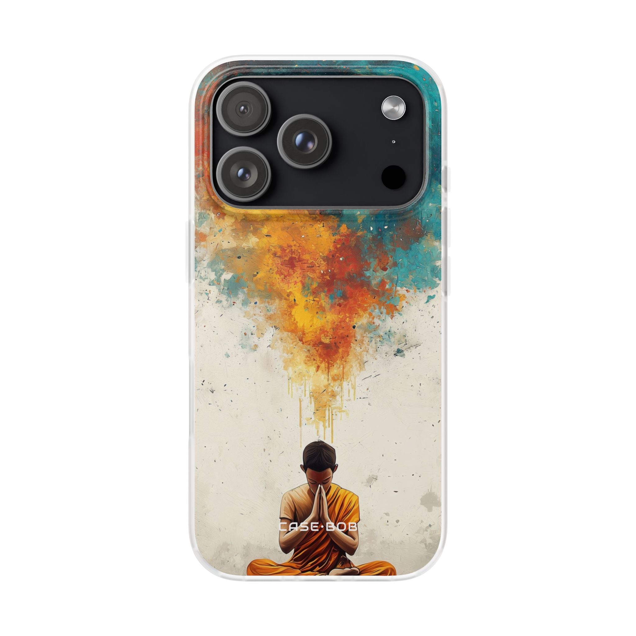 Meditative Glow iPhone 17 Pro Case - Soft