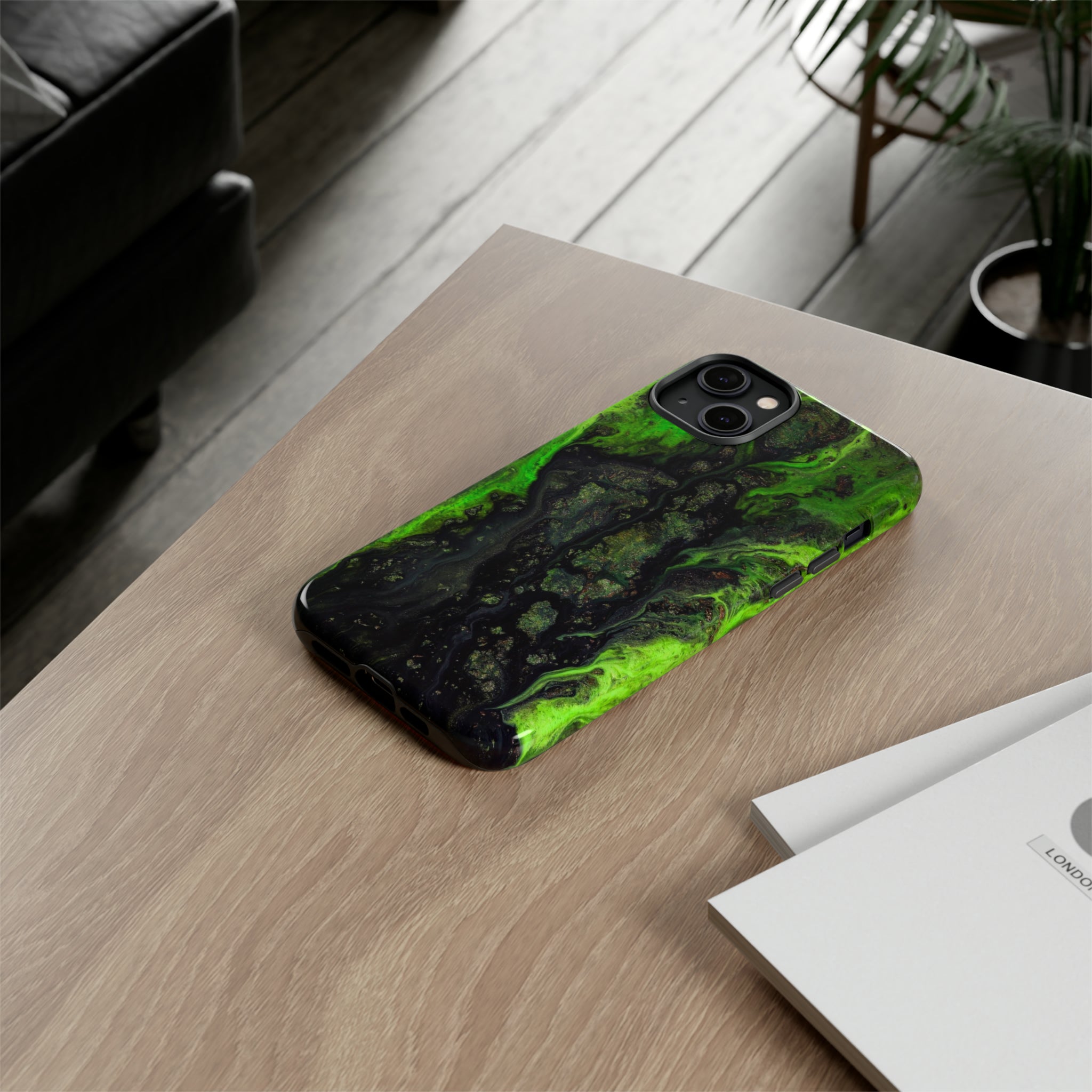 Toxic Ink Art - Protective Phone Case