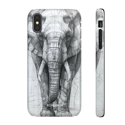 Technic Elephant | Slim Phone Case for iPhone