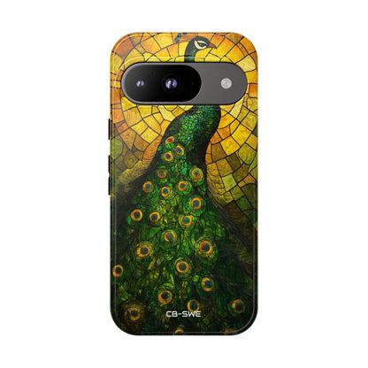 Peacock Spreads Light - Google Pixel Case