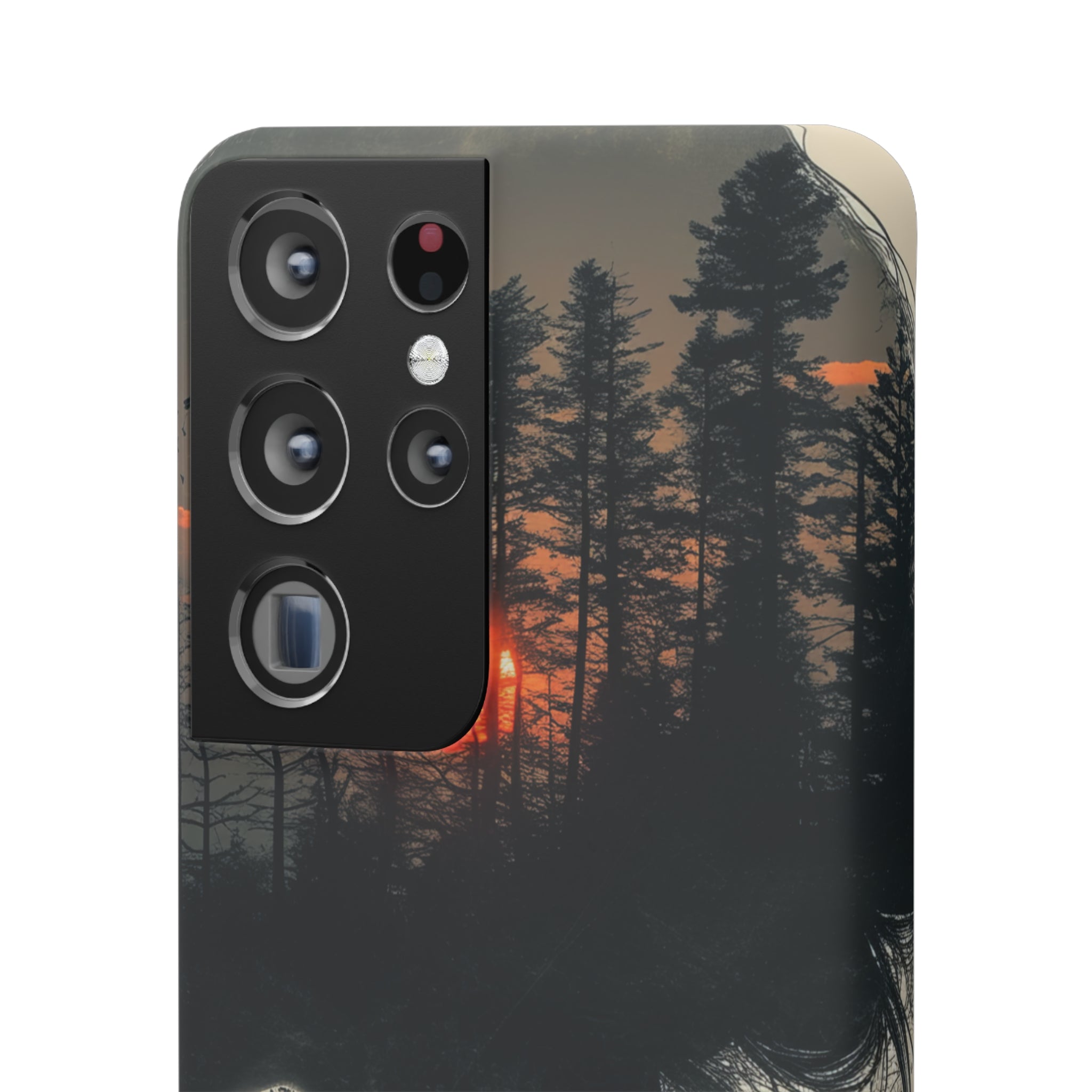 Tranquil Silhouette | Slim Phone Case for Samsung