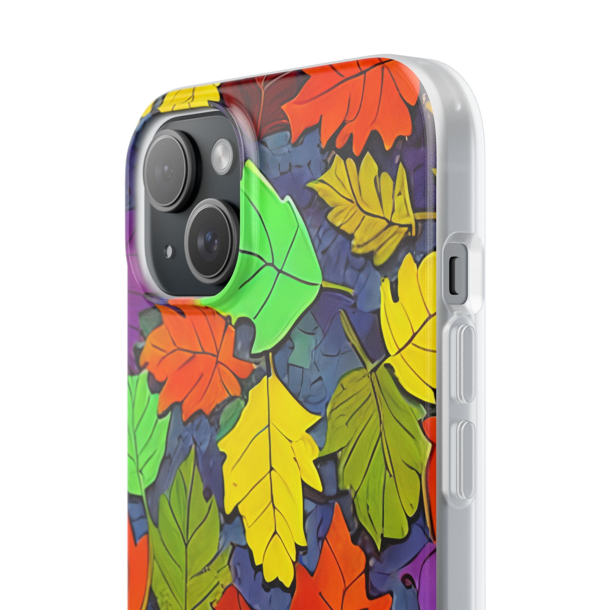 Vivid Leafburst iPhone 15 Plus Case - Soft
