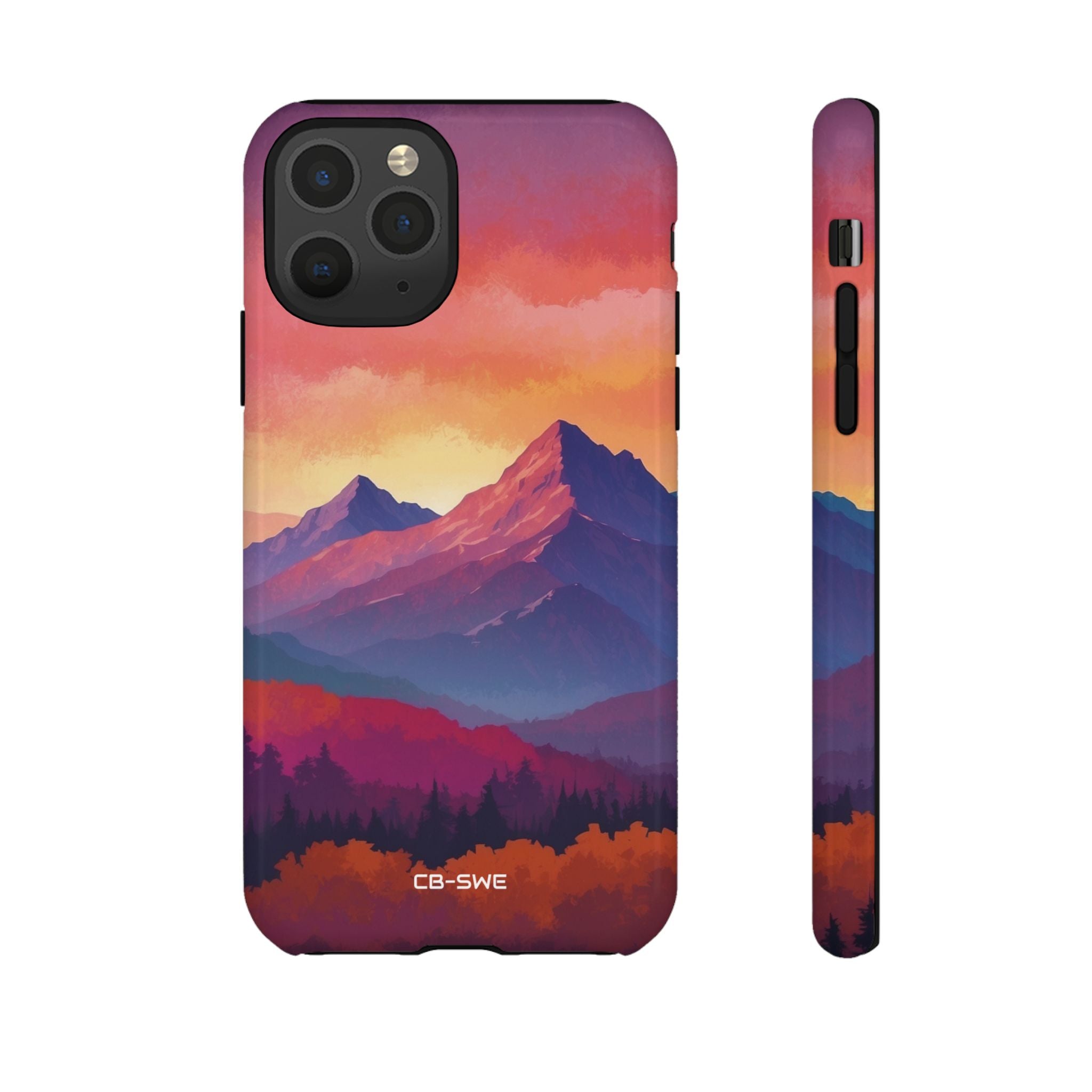 Mountain Peaks Rise - iPhone Case