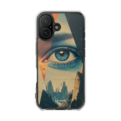 Eye Meets Mountains iPhone Case - Impact