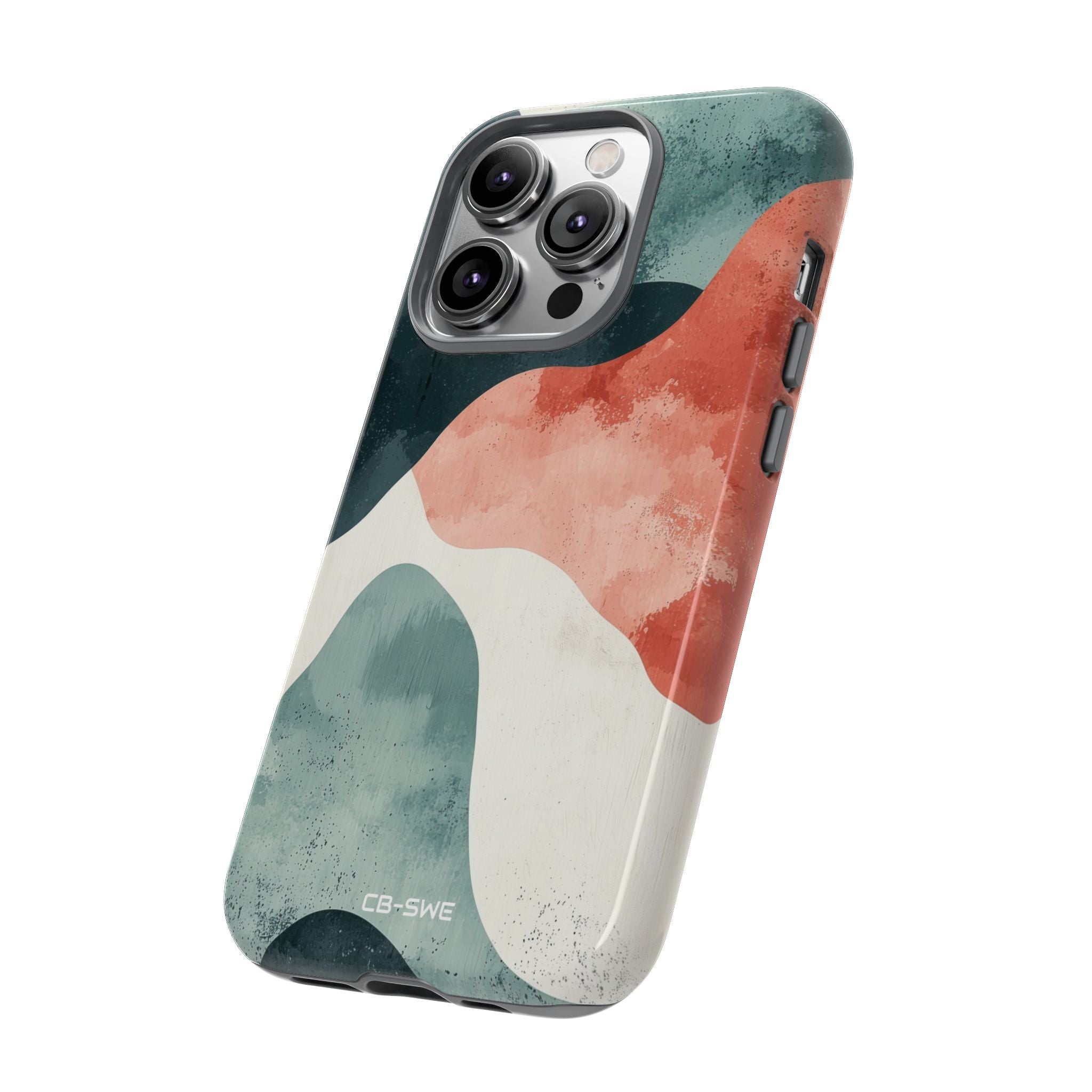 Fluid Shapes Emerge - iPhone Case