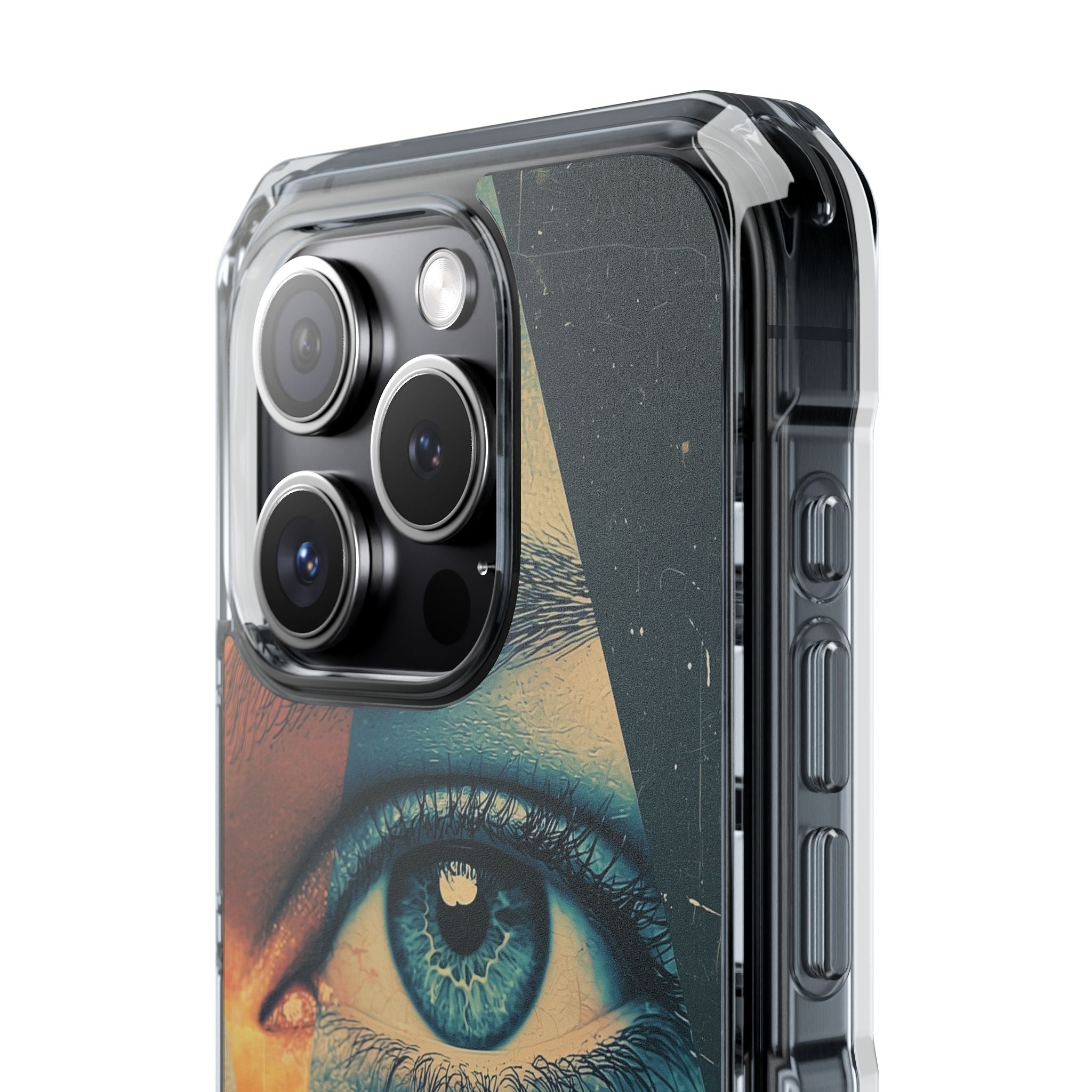 Eye Meets Mountains iPhone Case - Impact