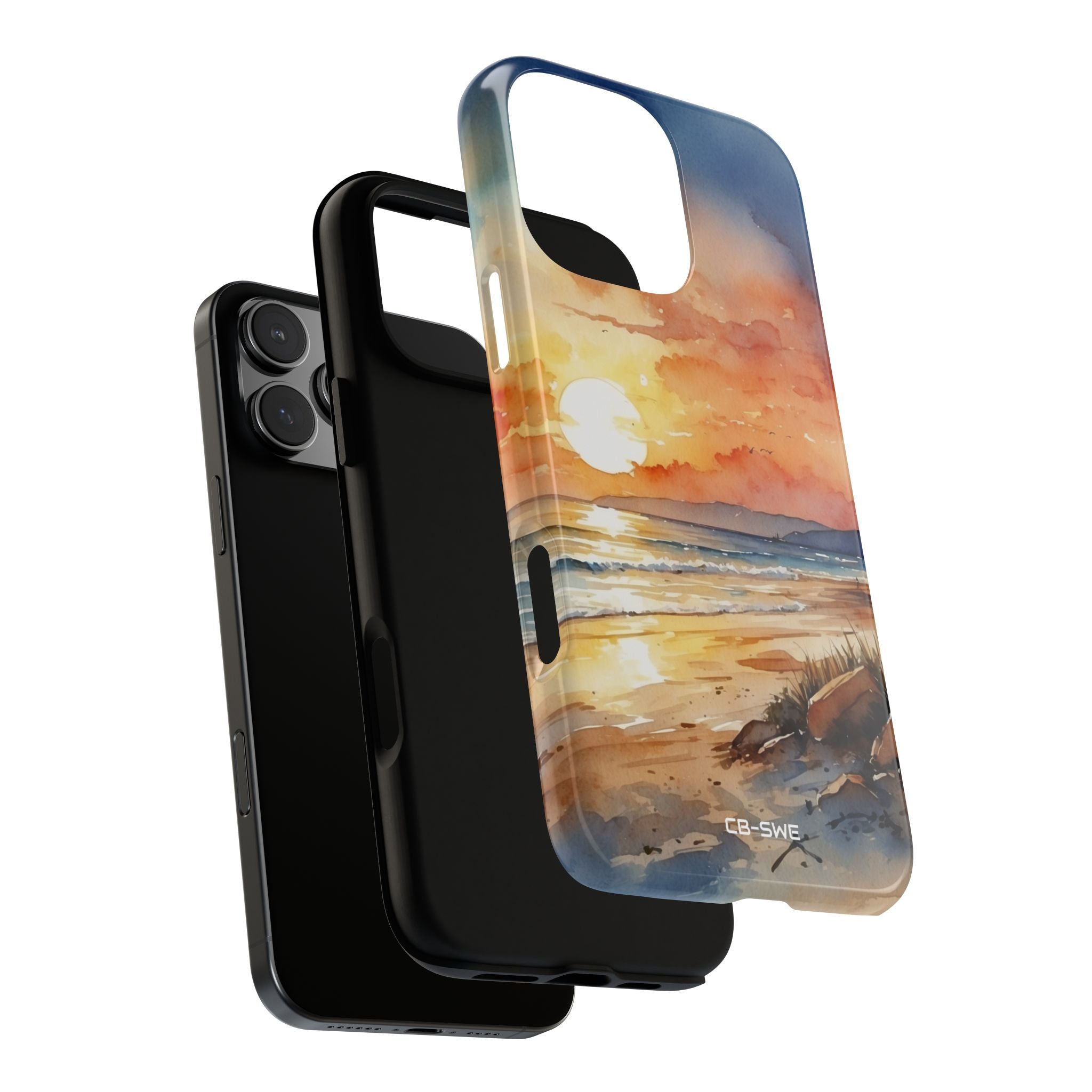 Sunset Dances Over - iPhone Case