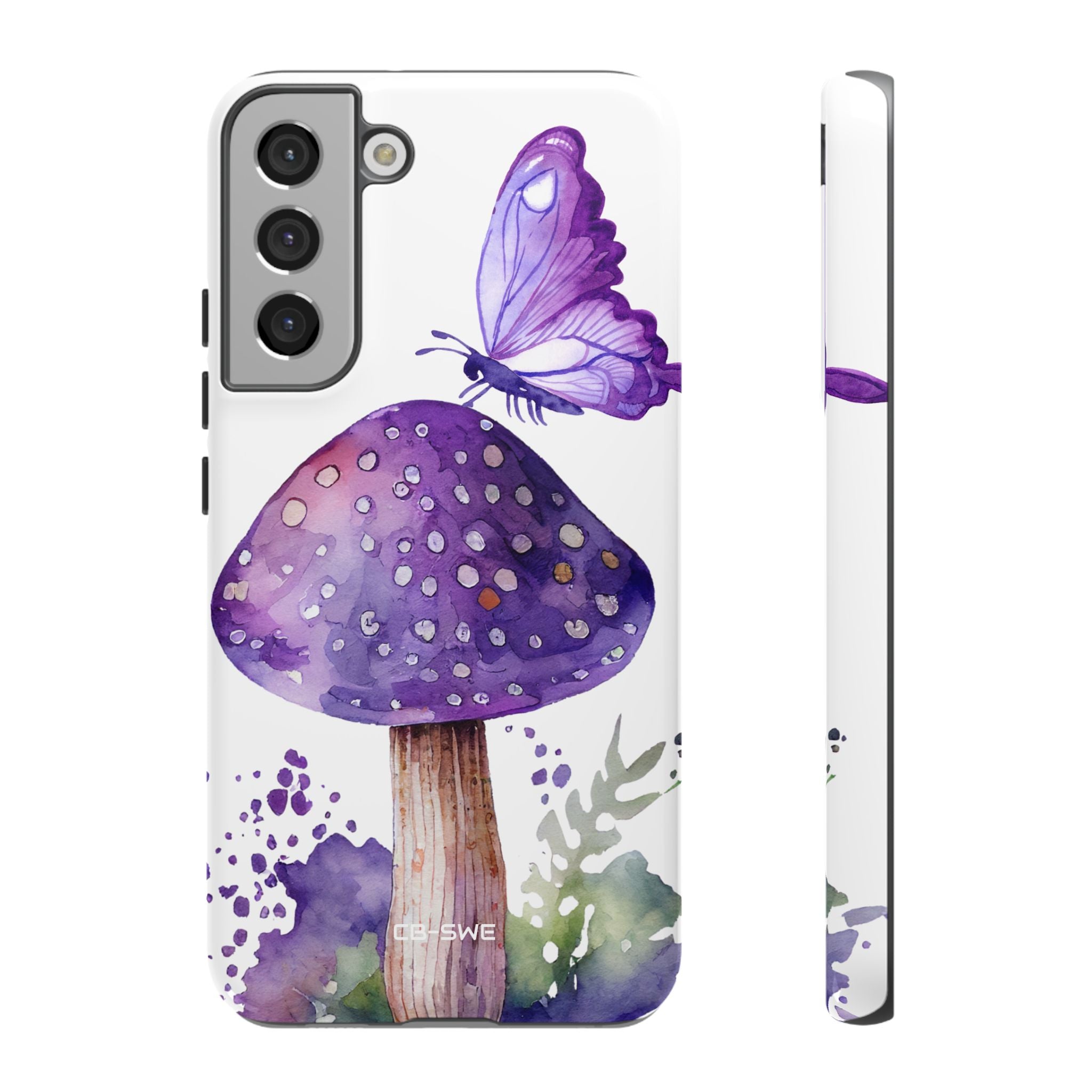 Whimsical Butterfly Perch - Samsung Case