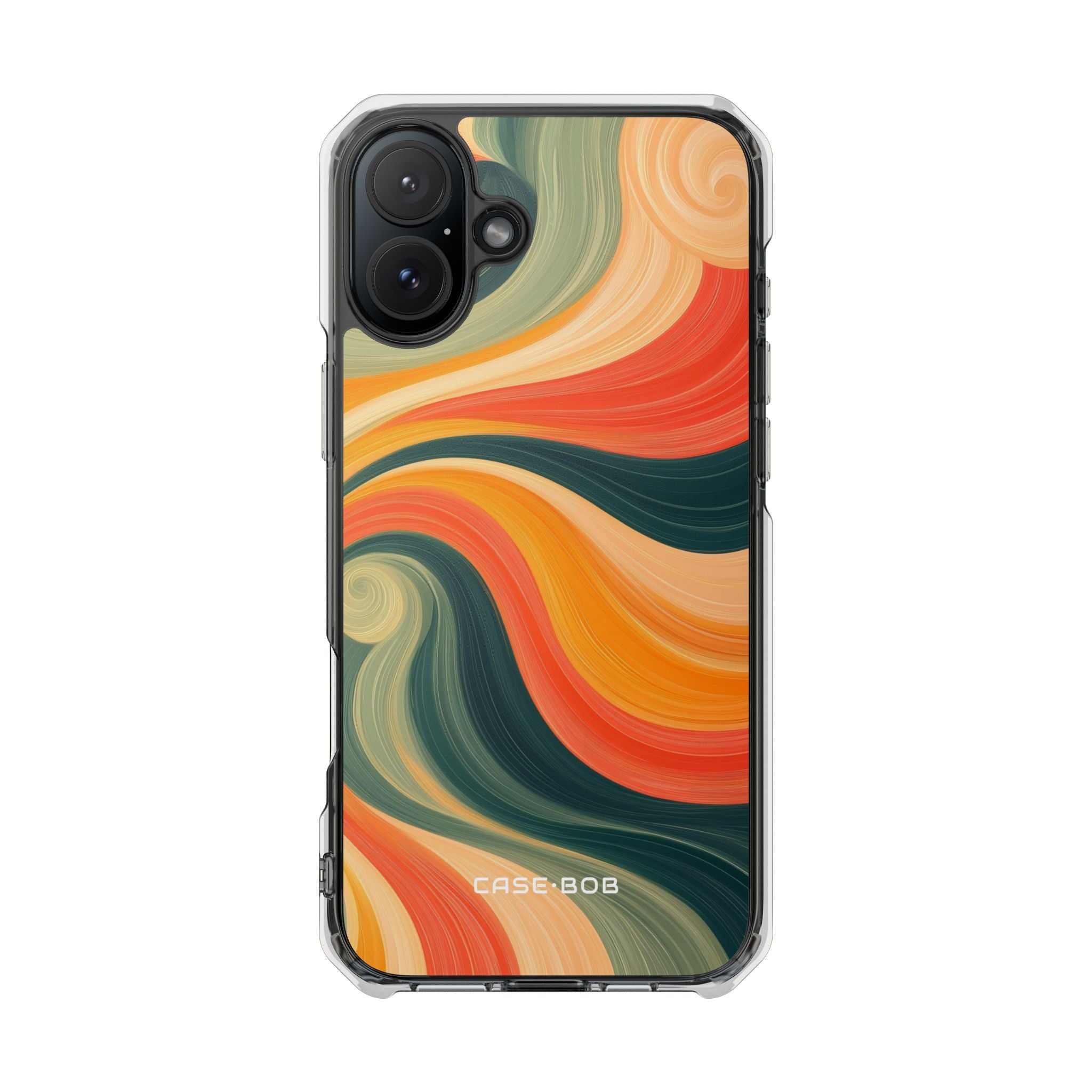 Swirling Ember iPhone 16 Plus Case - Impact