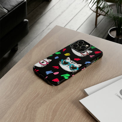 Cat Coloring - Protective Phone Case