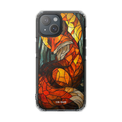 Fox Rests Under Sun iPhone Case - Impact