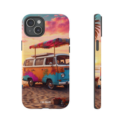 **Van Rests at Shore** - iPhone Case