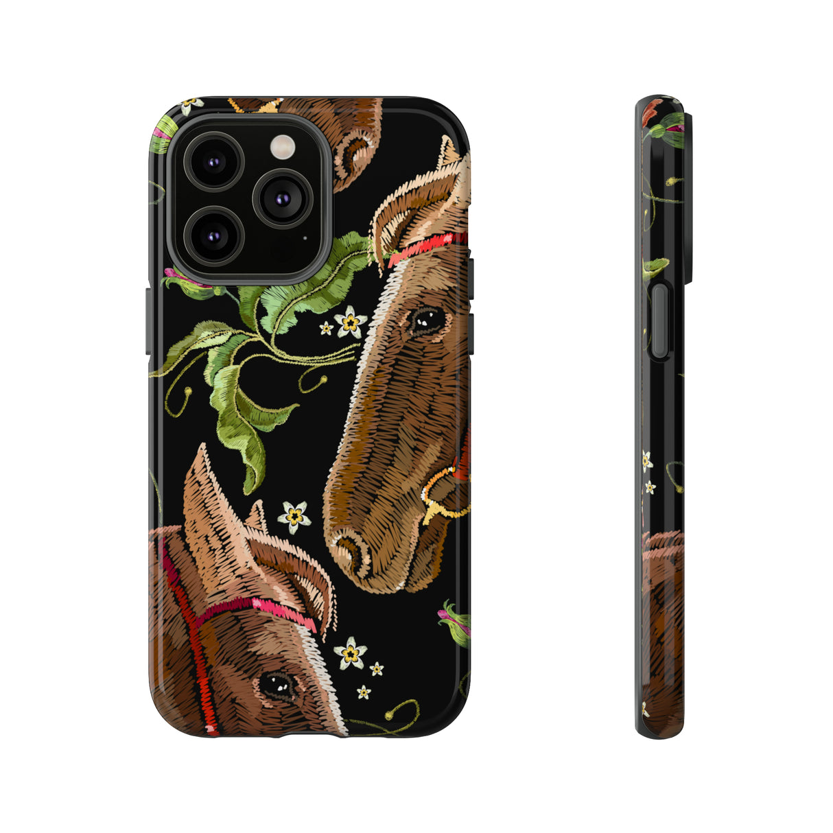 Horse Drawing - Protective Phone Case