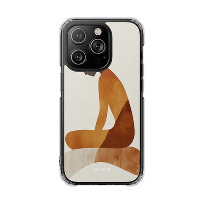 Silhouette Reflects Emotion iPhone Case - Impact