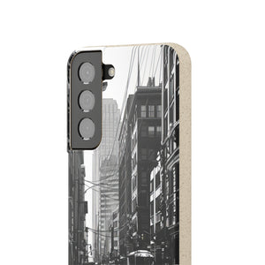 Noir Urban Serenity | Biodegradable Phone Case