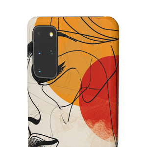 Contemplative Warmth | Slim Phone Case for Samsung